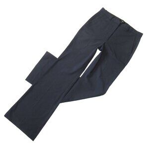 NWT THEORY High Waist Flare in Navy Sevona Stretch Wool Trouser Pants 4 x 33